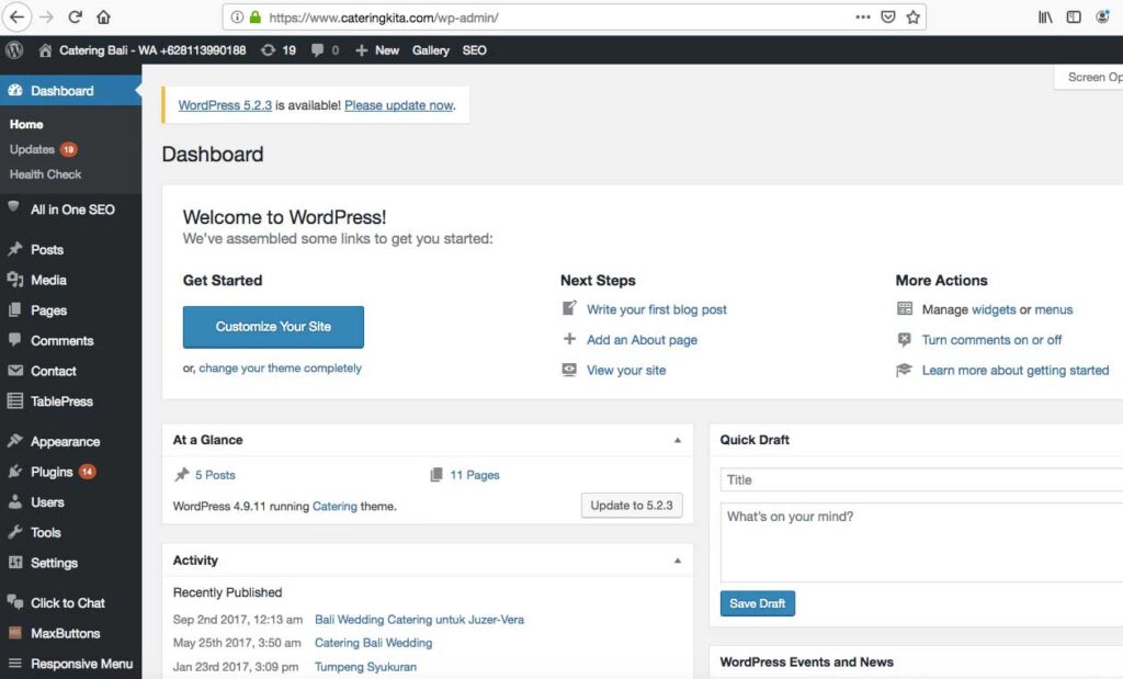 cara membuat website